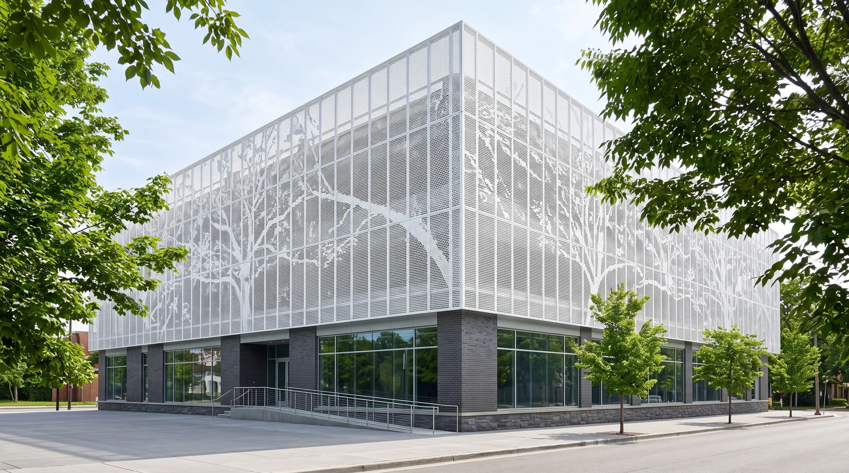 Fachada Arquitectónica 3D BUFFALO