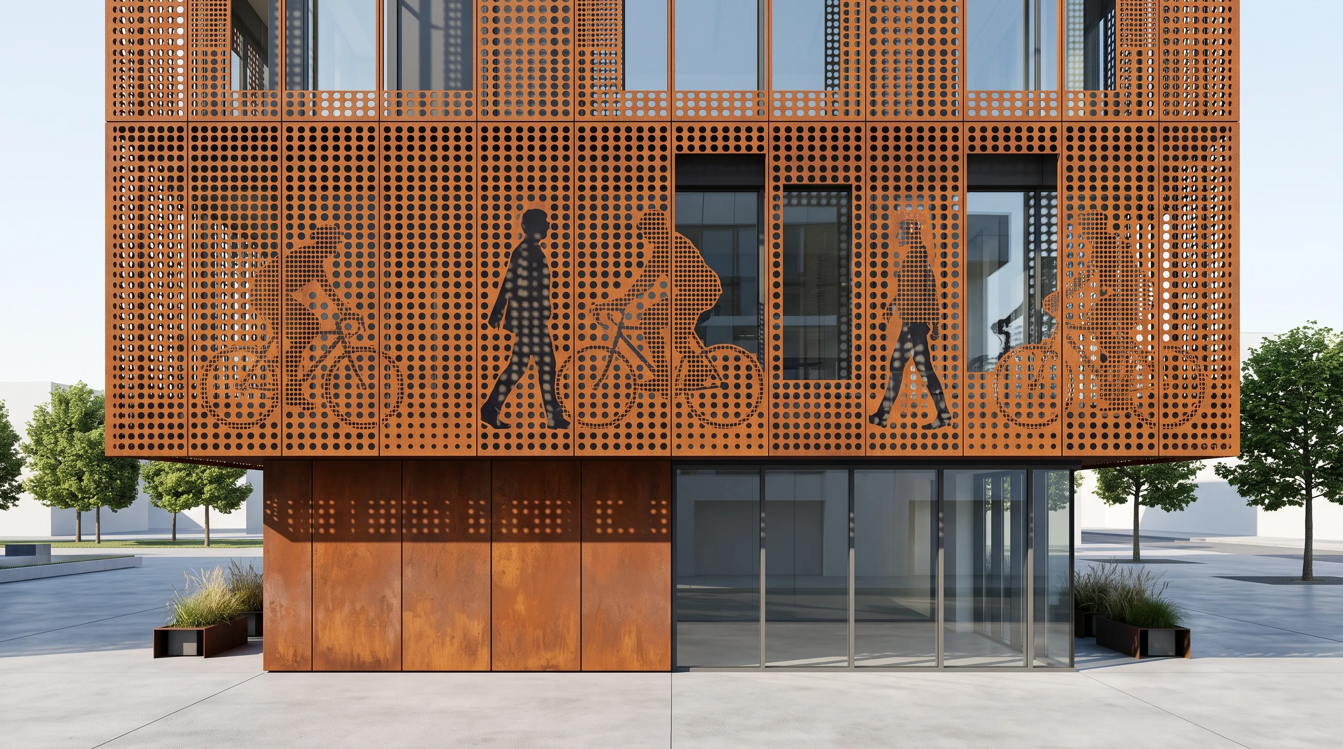 Fachada Arquitectónica 3D BUFFALO