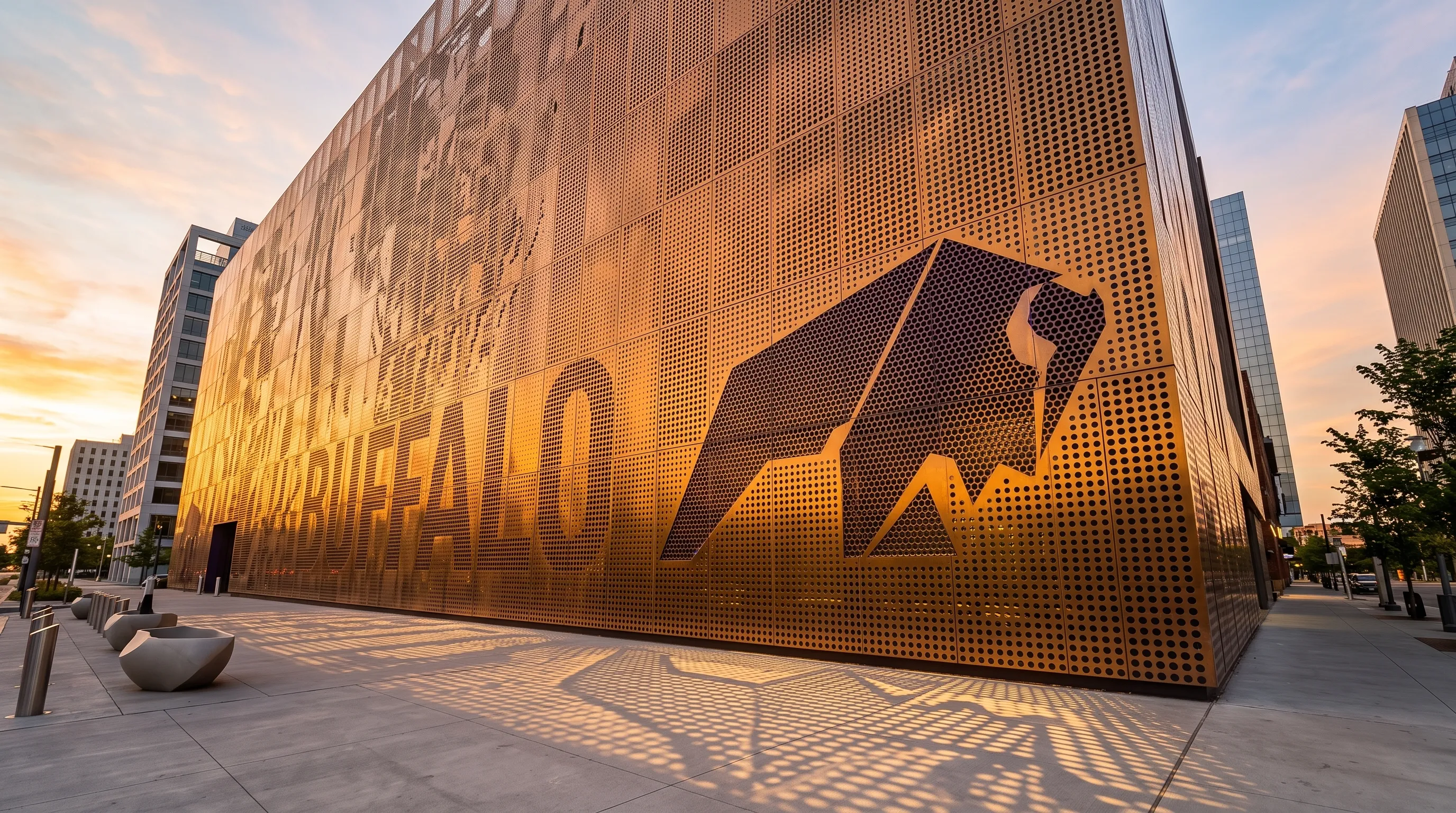 Fachada Arquitectónica 3D BUFFALO