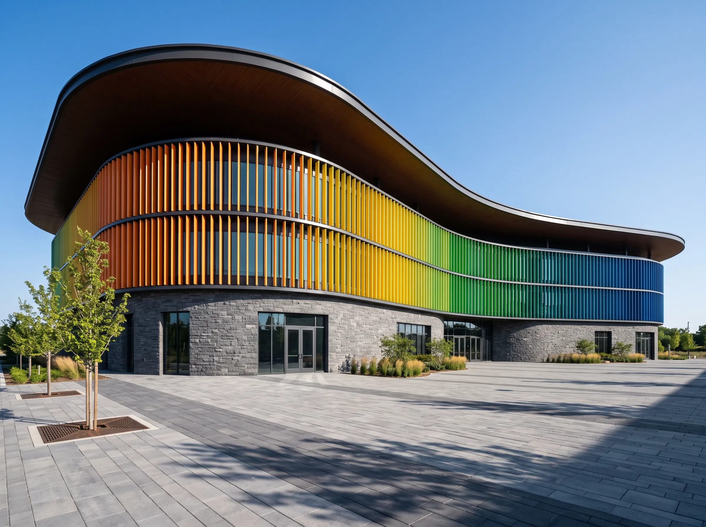 Fachada Arquitectónica 3D BUFFALO