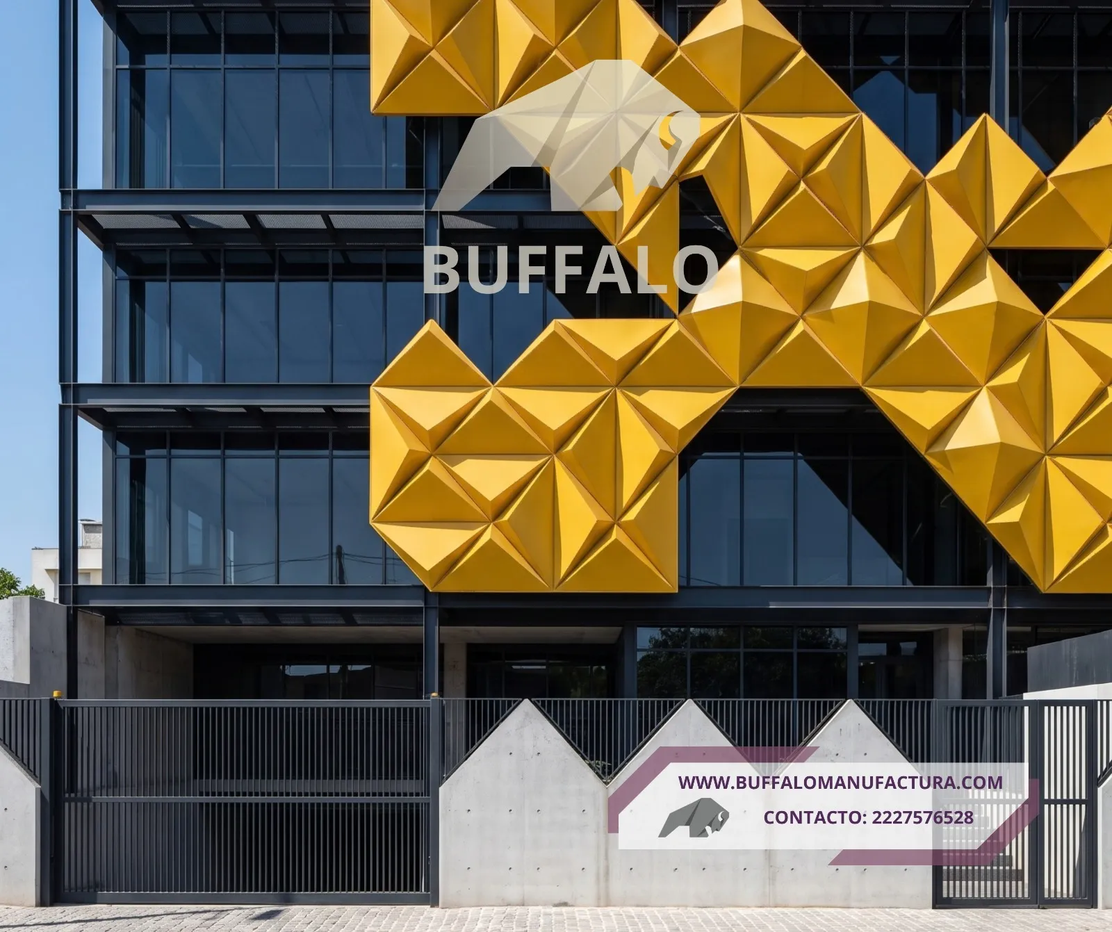 Fachada Arquitectónica 3D BUFFALO
