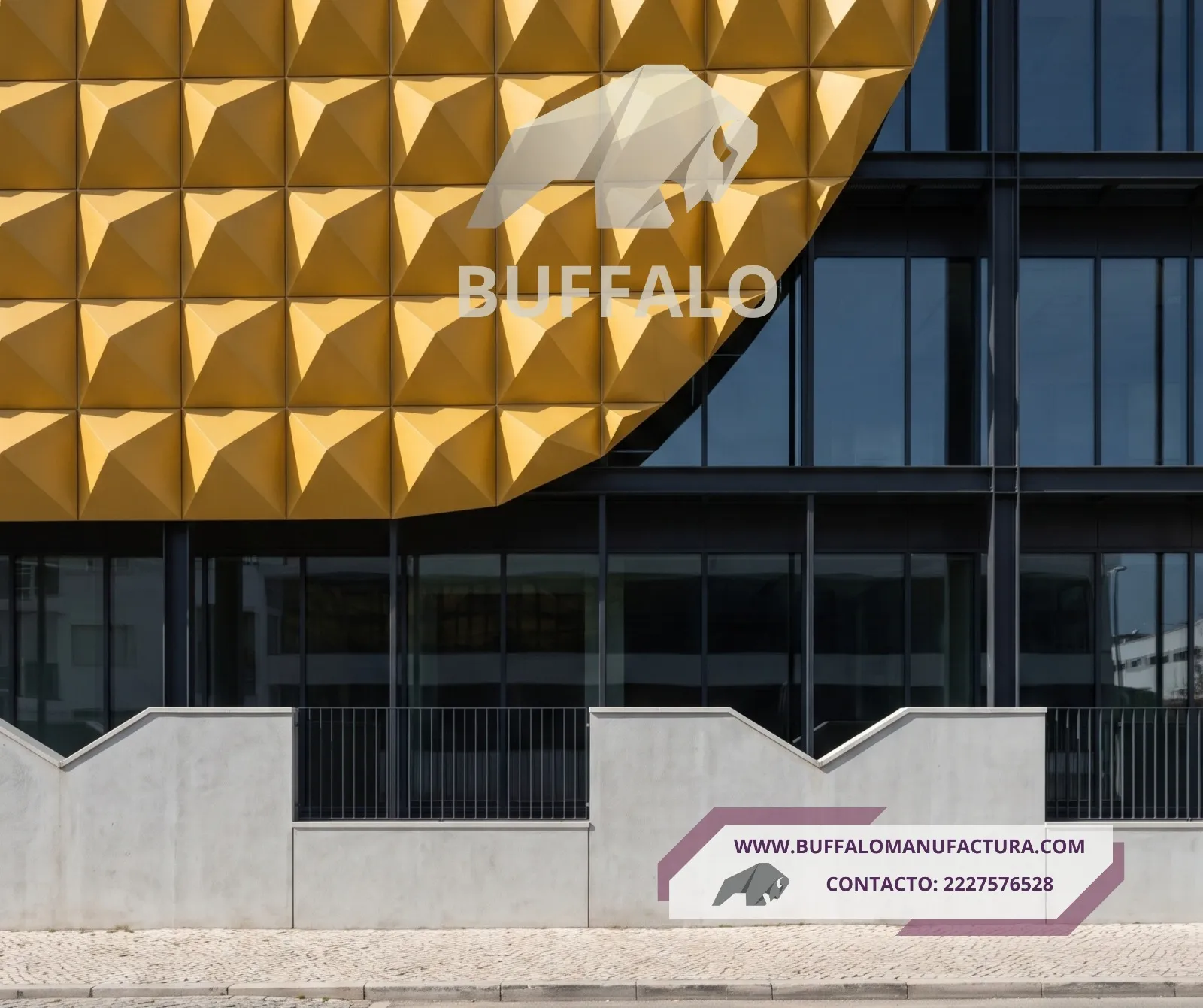 Fachada Arquitectónica 3D BUFFALO