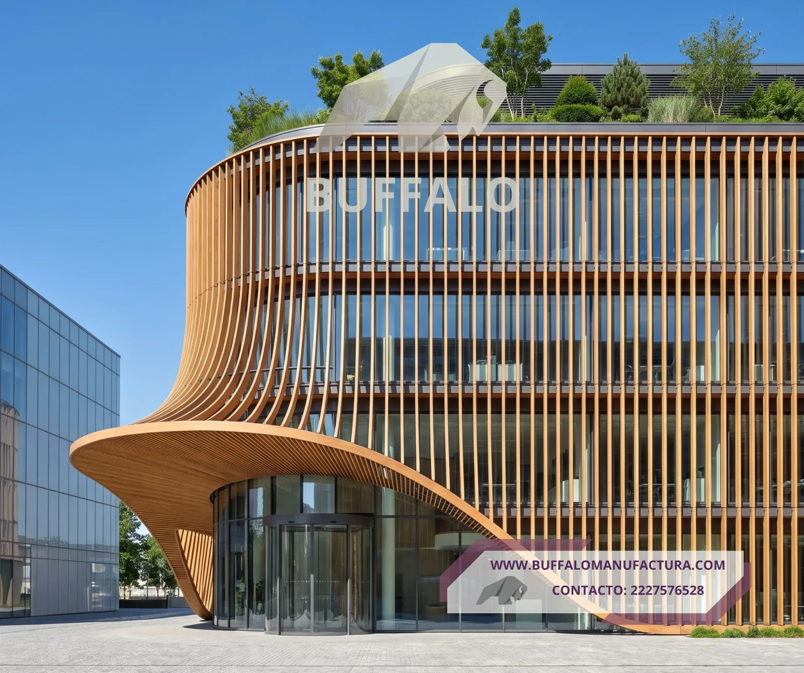Fachada Arquitectónica 3D BUFFALO
