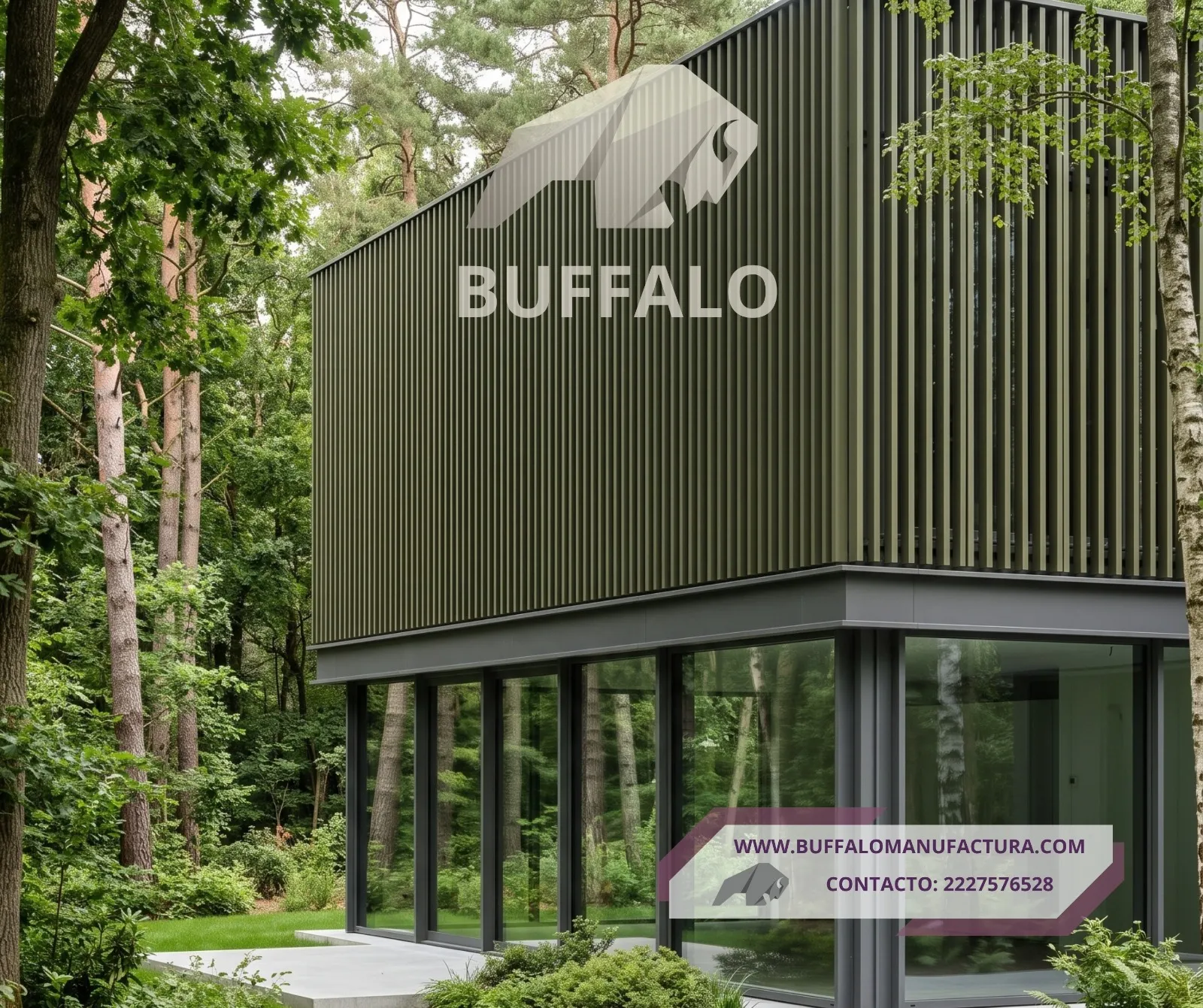 Fachada Arquitectónica 3D BUFFALO