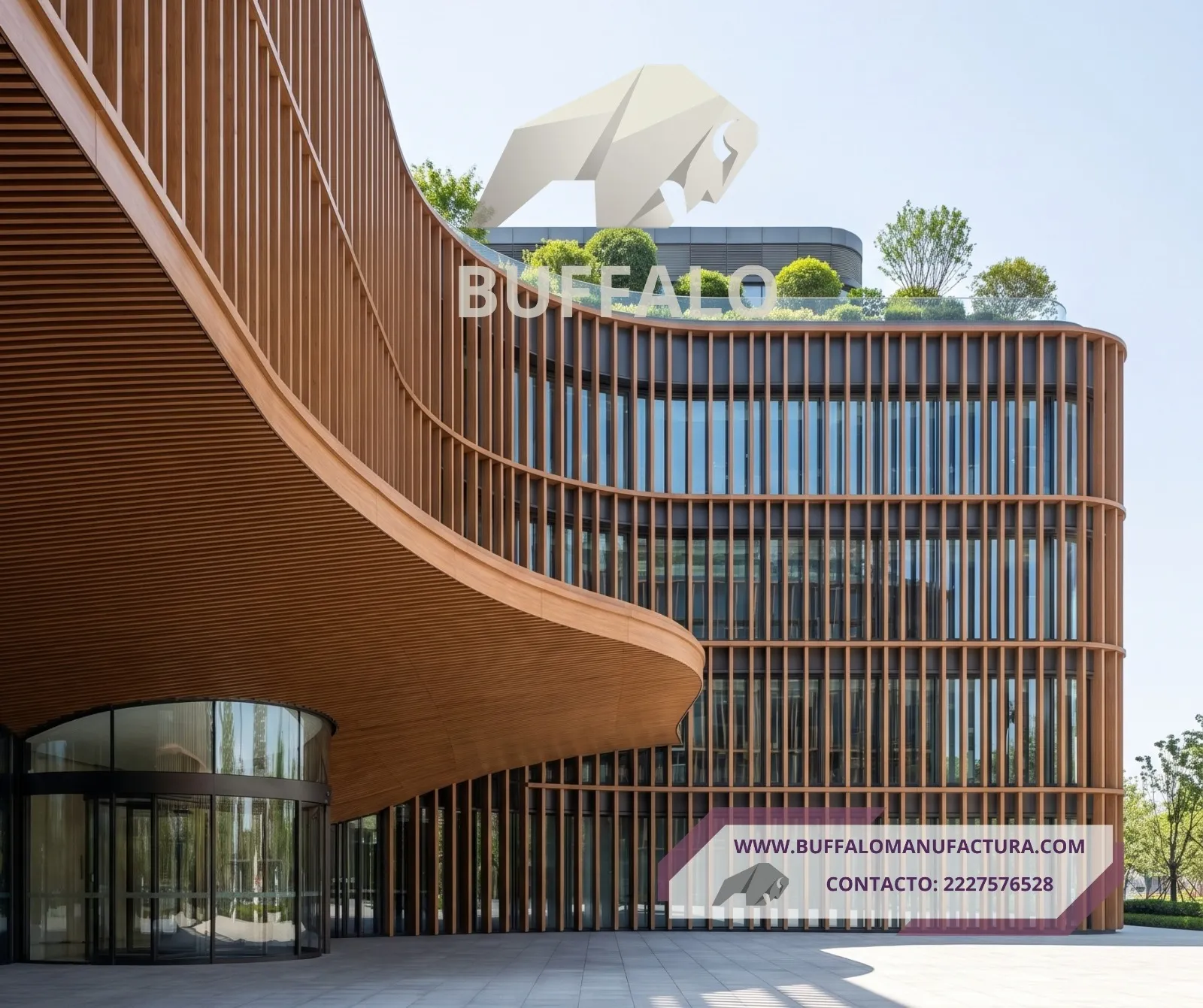 Fachada Arquitectónica 3D BUFFALO